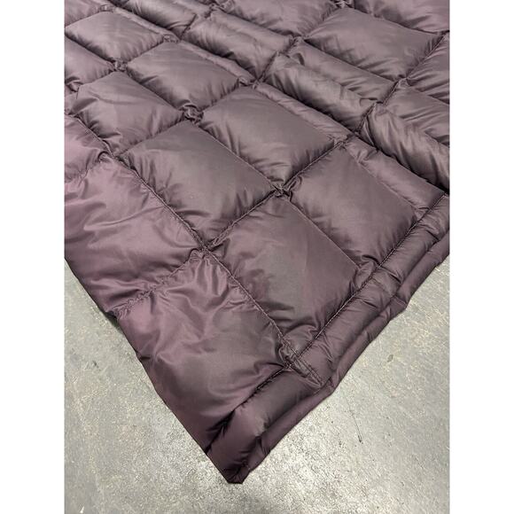 The North Face 600 Goose Down Parka Jacket Long Purple Women’s Size Medium - Picture 7 of 14